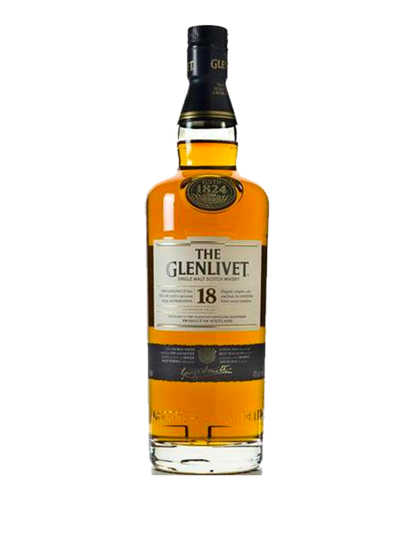 Glenlivet 18Y SM Scotch Whiskey